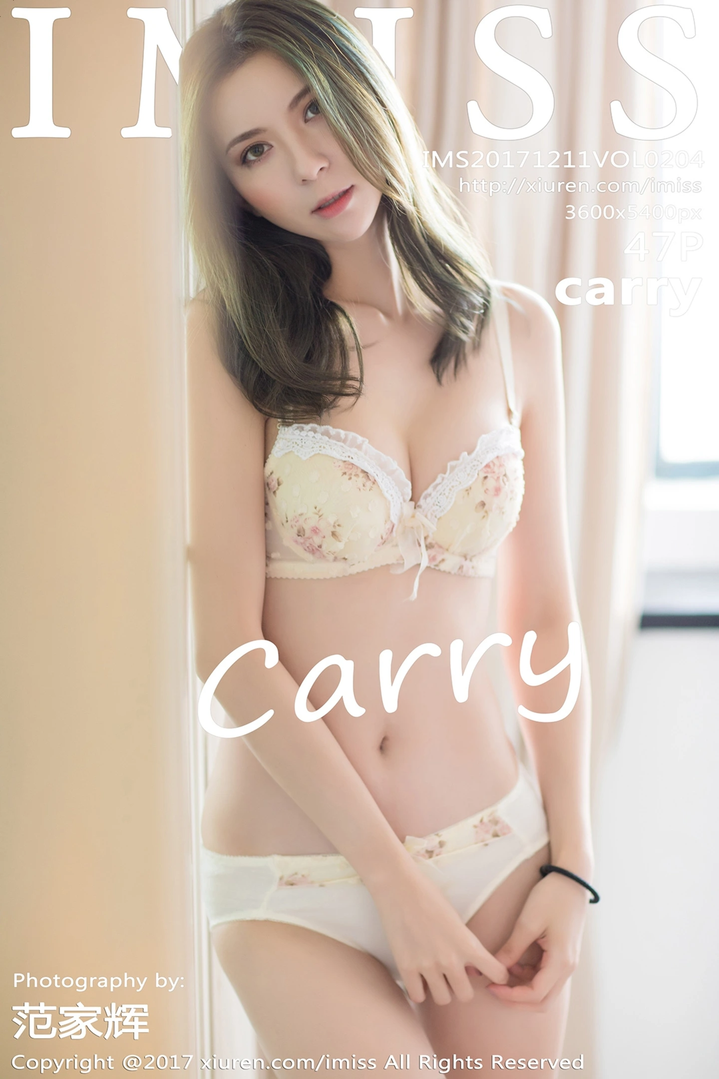 [IMISS爱蜜社]Vol.204_气质美女Carry居家私房内衣系列秀完美身材性感迷人写真47P-秀人网 - XiuRen.Pro